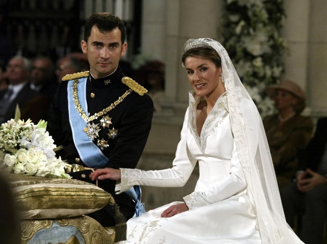 Prince Felipe VI on his wedding day: “I am a happy man because I have fulfilled my most precious dream. I have married the woman I love”.