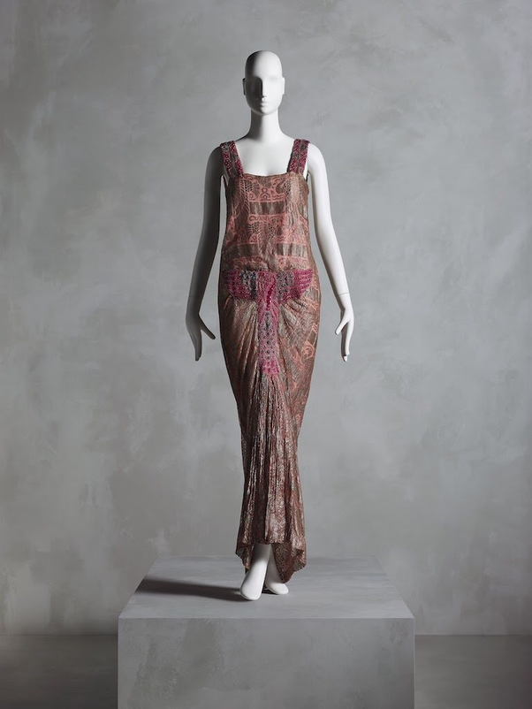 Dress, Madeleine & Madeleine (French, 1919-26), ca. 1923; Promised gift of Sandy Schreier. Photo: Nicholas Alan Cope, © The Metropolitan Museum of Art