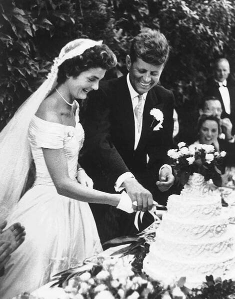 Jackie Kennedy wedding dress 1953 designed by Ann Lowe