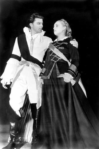 Gérard Philipe(4 December 1922-25 November 1959) French actor Gerard Philipe with Jeanne Moreau