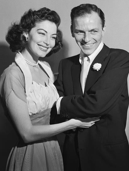 Ava Gardner and Frank Sinatra, her third and last husband