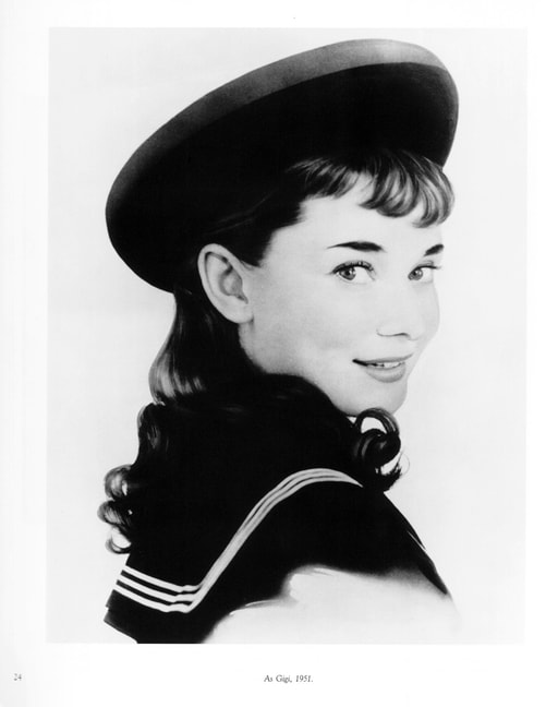 Audrey Hepburn as Gigi by Colette, 1951