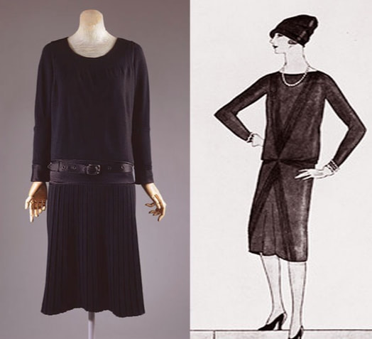 Elegant style icon wardrobe essentials: The Little Black Dress: Coco Chanel's little black dress, 1926