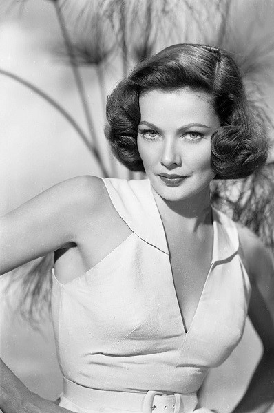 Gene Tierney, the style icon of old hollywood
