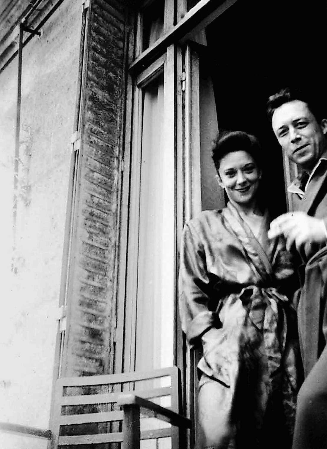 María Casares (21 November 1922-22 November 1996) with Albert Camus