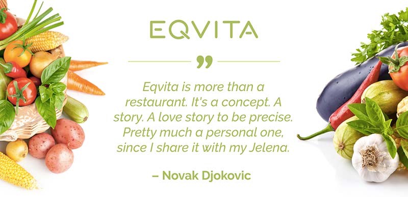 Novak Djokovic quote on his vegan restaurant