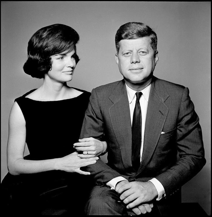 Portrait of Jackie Kennedy and Jack Kennedy, photo by Richard Avedon
