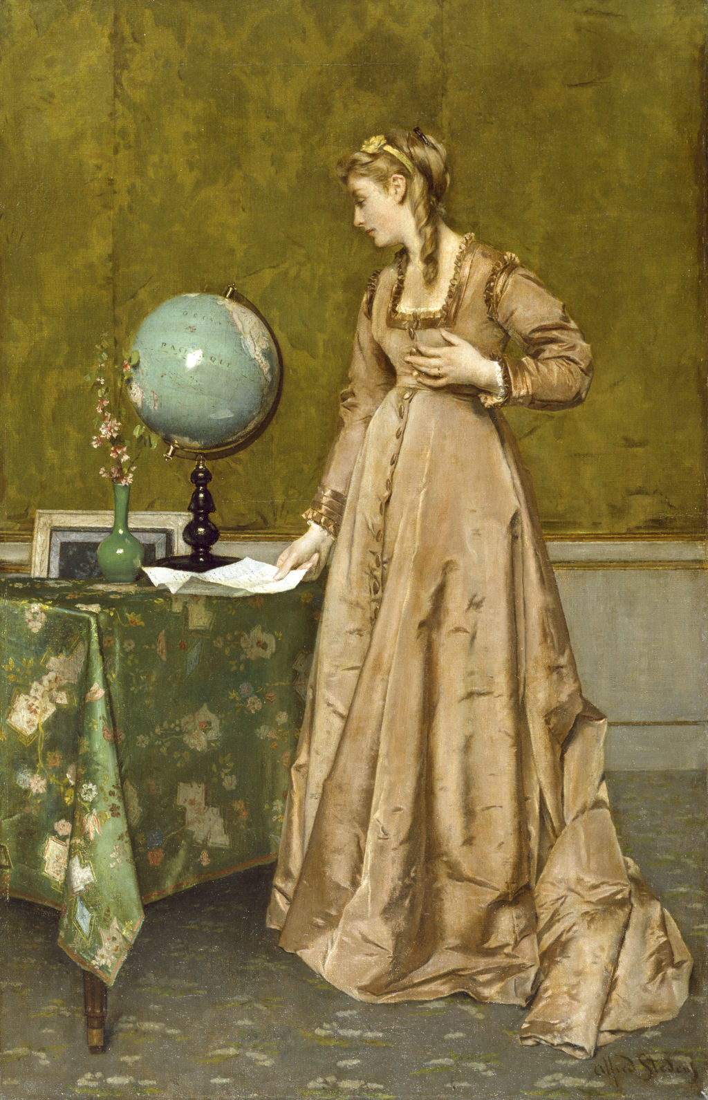 La Lettre de rupture, 1865?, Walters Art Museum, Baltimore, Alfred Stevens