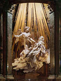 The Ecstasy of Saint Teresa by Gian Lorenzo Bernini, 1647-1652