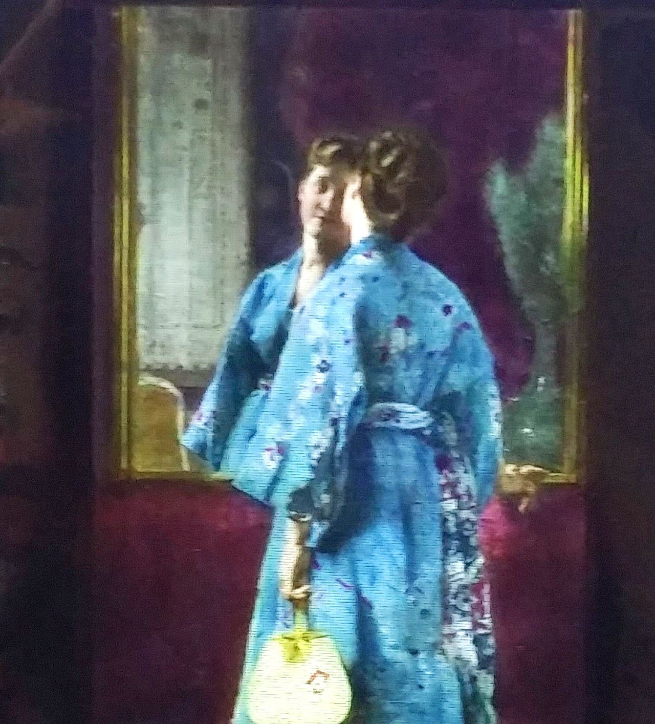 La Robe japonaise, ca. 1872, Alfred Stevens