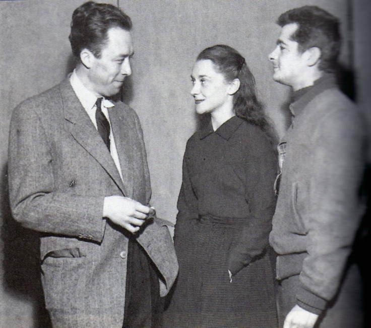 María Casares con Albert Camus