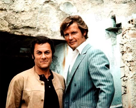 Tony Curtis with Roger Moore in TV series The Persuaders!