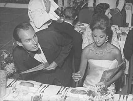 Dolores Guinness with Karim Aga Khan in Monte Carlo, 1966