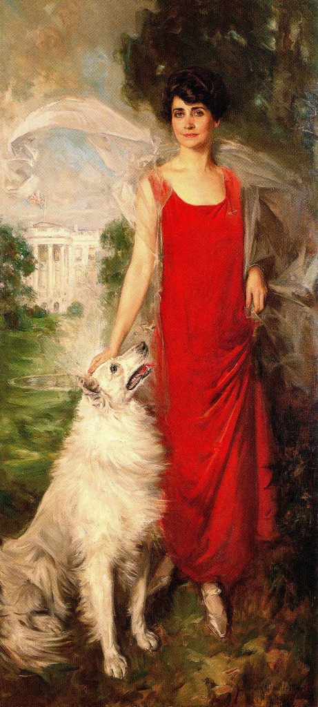 portrait of First Lady Grace Coolidge (1879-1957)