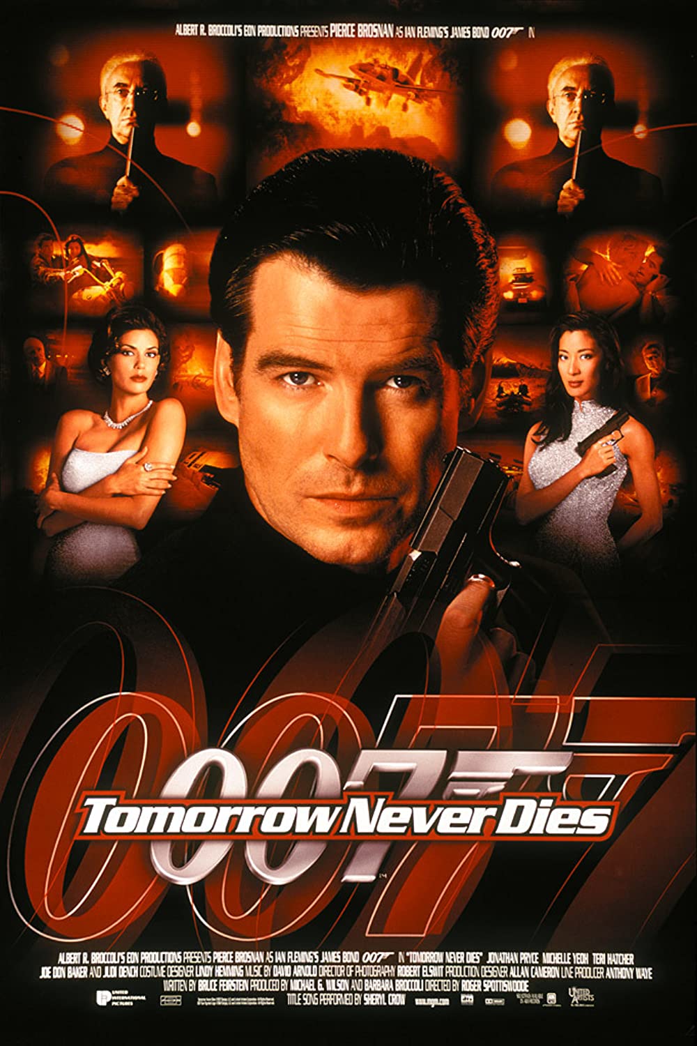 Pierce Brosnan's James Bond Movie Tomorrow never Dies, 1997