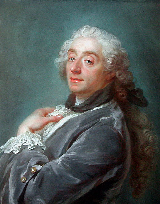 Gustaf Lundberg, Portrait de François Boucher (1741), pastel, Paris, musée du Louvre.