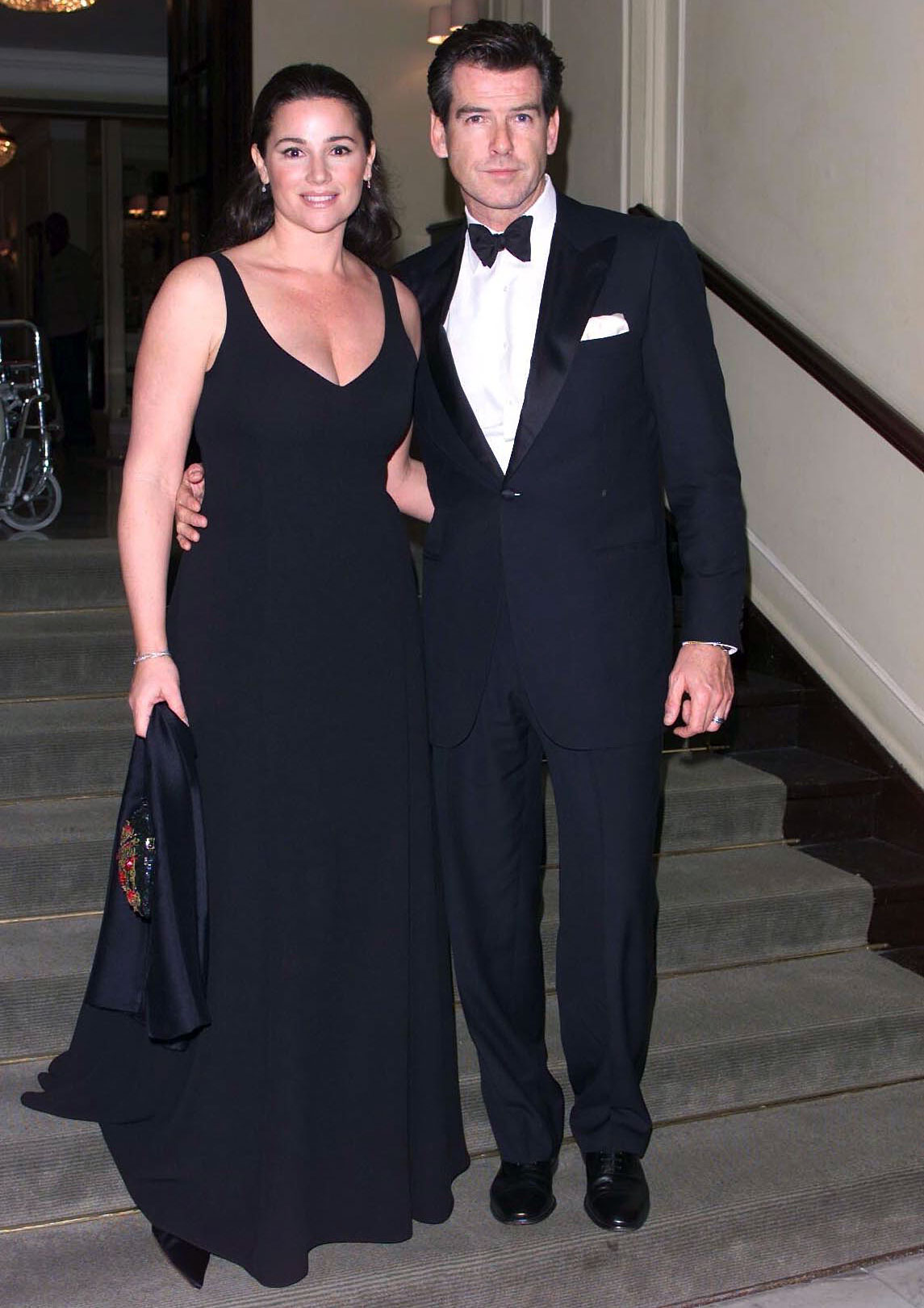 ierce Brosnan and his second wife Keely Shaye Smith