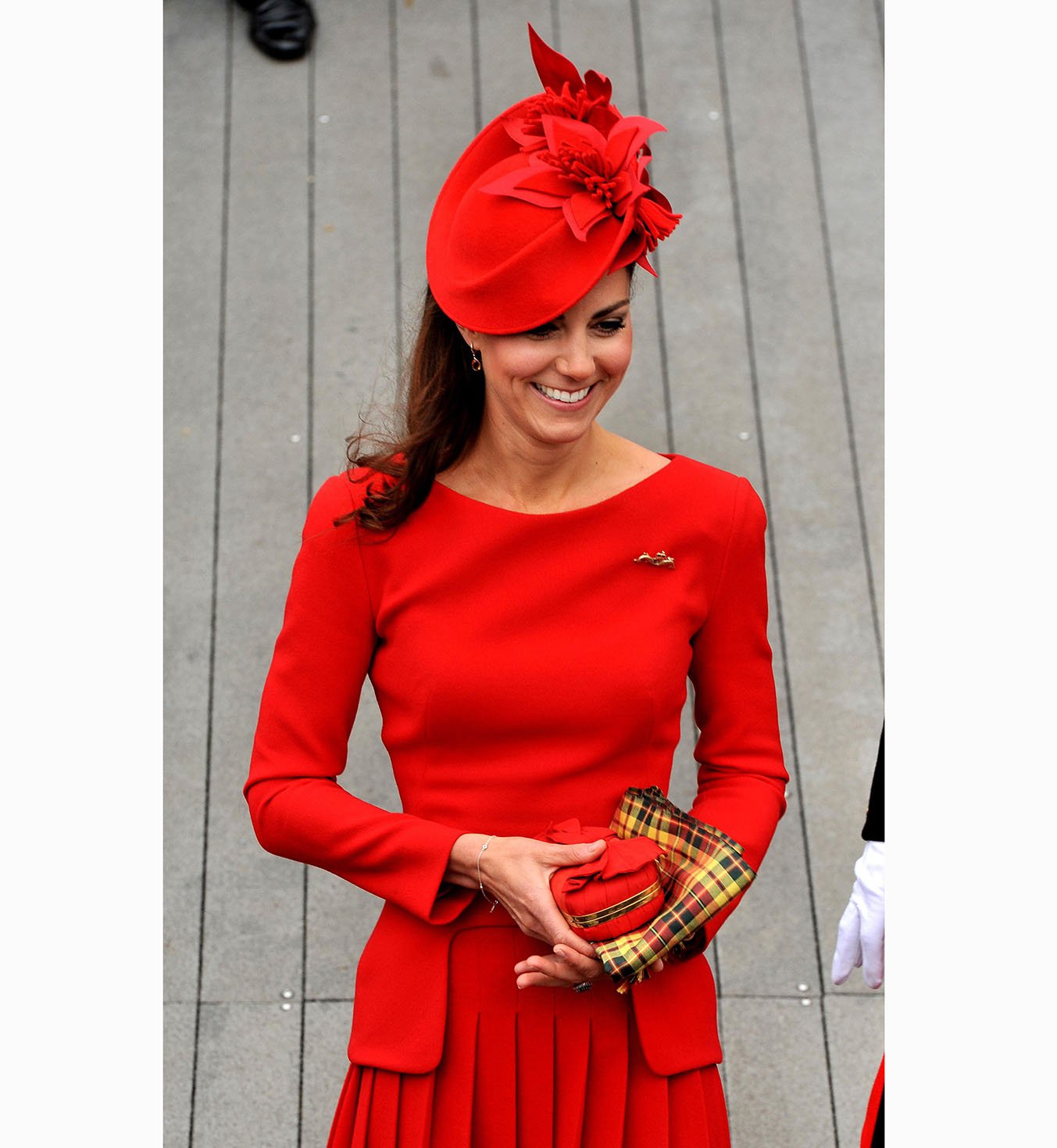 Kate Middleton Duchess of Cambridge dress by Alexander McQueen