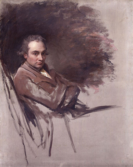 English painter George Romney Self-portrait