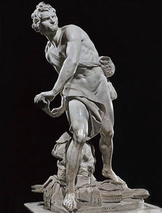 David, 1623-1624, Borghese Gallery, Rome