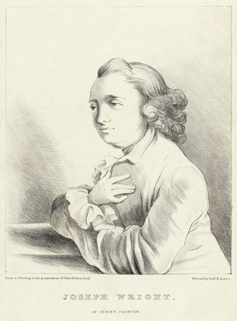​Joseph Wright ARA (3 September 1734 – 29 August 1797), self portrait, elegancepedia