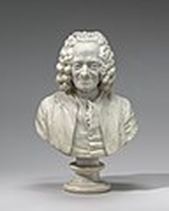 Bust of Voltaire by Jean-Antoine Houdon, 1778