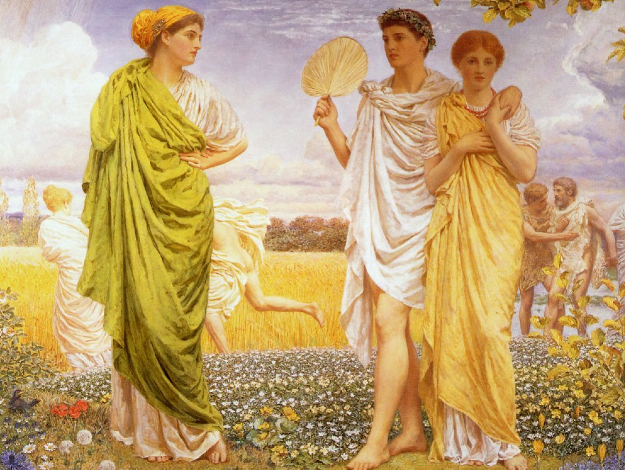 The Loves of the Seasons and the Winds by Albert Joseph Moore