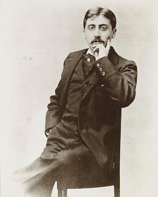 Marcel Proust, c. 1895; photograph by Otto Wegener / Marcel Proust vers 1895, par Otto Wegener.