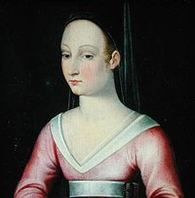Portrait d'Agnès Sorel datant du xvie siècle, musée des Beaux-Arts d'Angers.