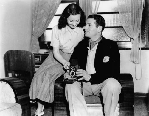 Vivien Leigh and Lawrence Olivier