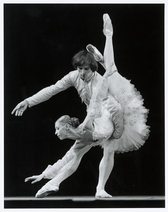 Rudolf Nureyev and Natalia Makarova performing Sleeping Beauty