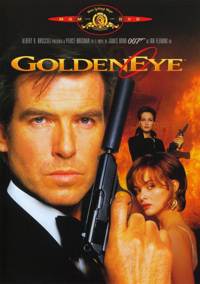 Pierce Brosnan's first James Bond movie GoldenEye