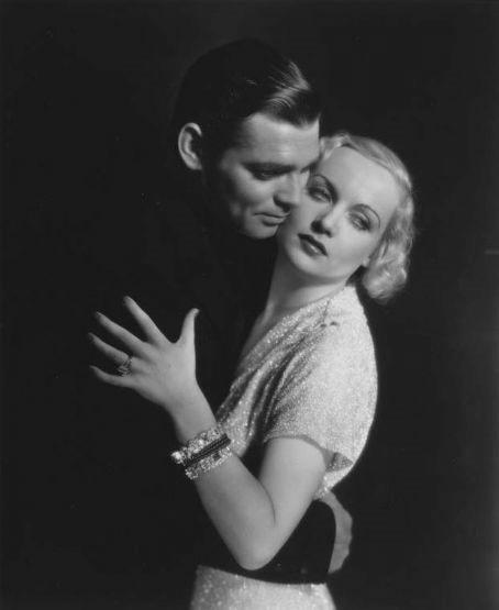 Carole Lombard and Clark Gable in film o Man of Her Own(1932)