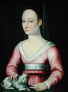 A 16th century portrait of ​Agnès Sorel