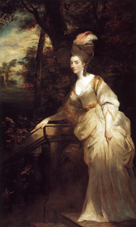 Georgiana, Duchess of Devonshire, by Sir Joshua Reynolds, c. 1775, The Devonshire Collection.