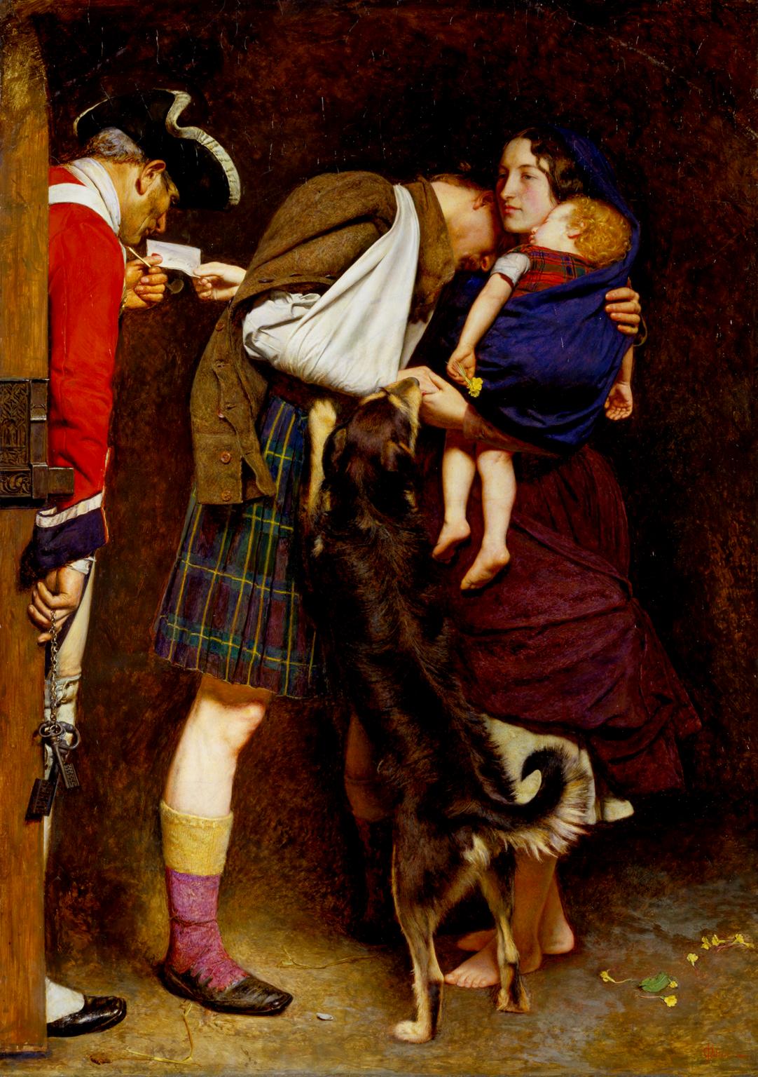 The Order of Release by John Everett Millais