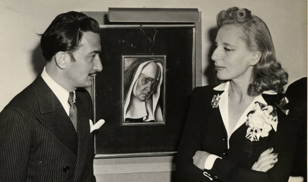 Tamara de Lempicka with Salvador Dalí, Nueva York, 1941