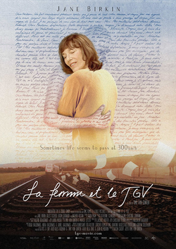 La femme et le TGV (2016) starring Jane Birkin movie poster