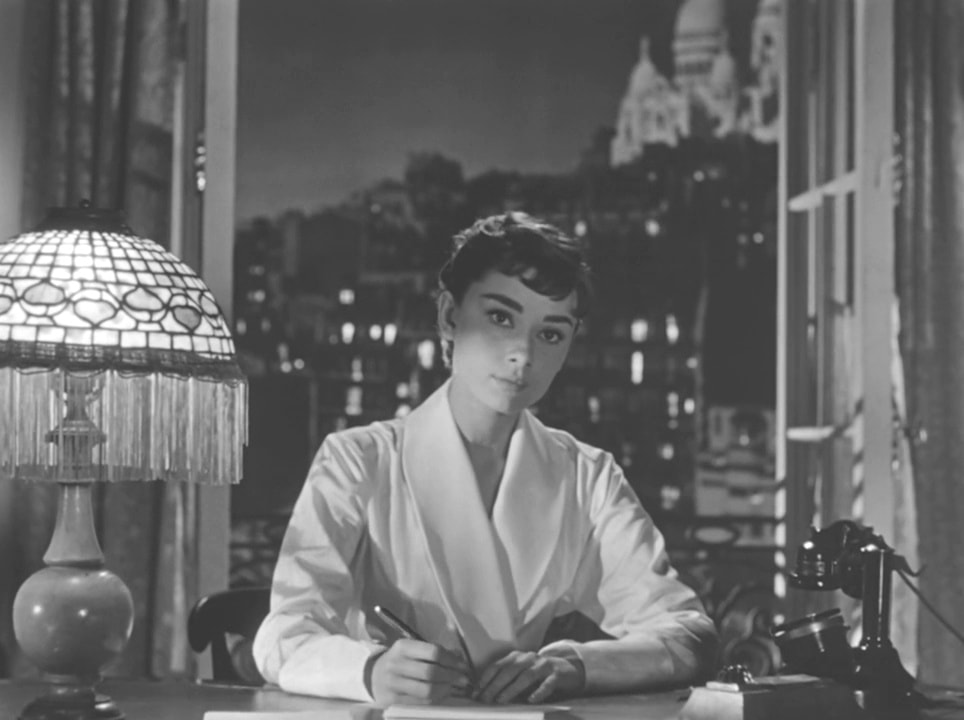 Audrey Hepburn movie costume in film Sabrina(1954) with all Sabrina's outfits