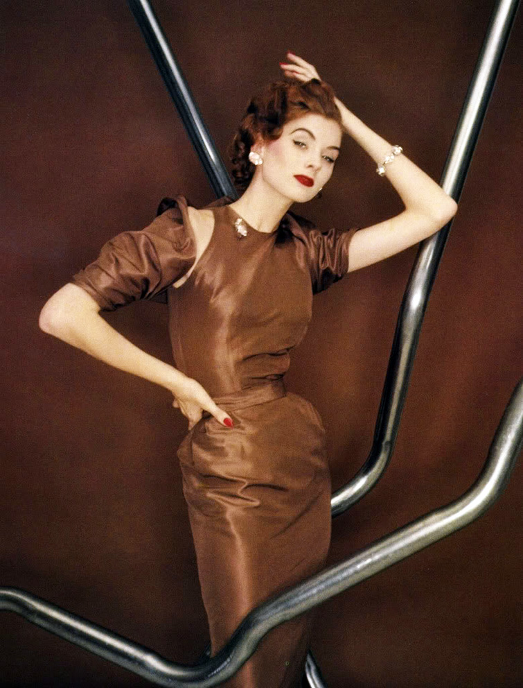 Suzy Parker, 1953, photo by Clifford Coffin