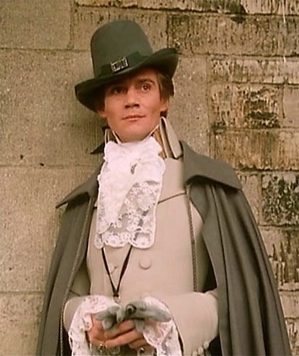 Anthony Andrews as Sir Percy Blakeney(Scarlet Pimpernel) in film The Scarlet Pimpernel, 1982