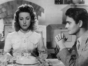 Danielle Darrieux dans Premier rendez-vous avec Louis Jourdan, 1941