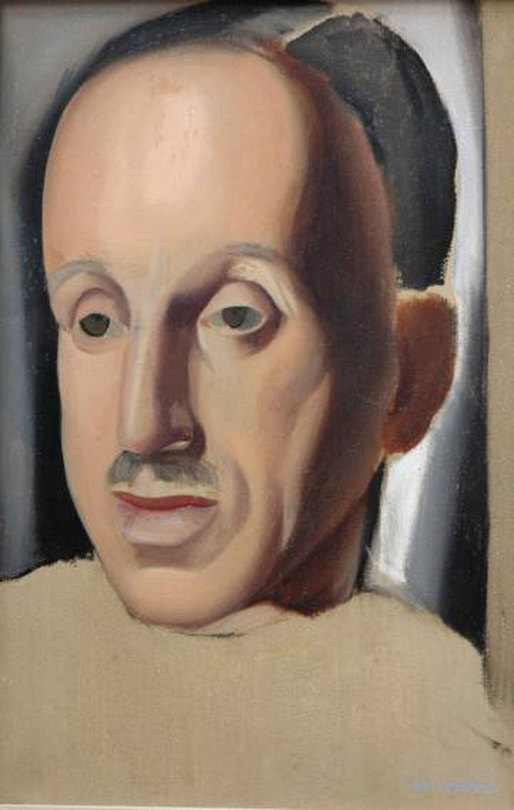 Portrait of King Alfonso XIII of Spain, painted by Tamara de Lempicka, 1934