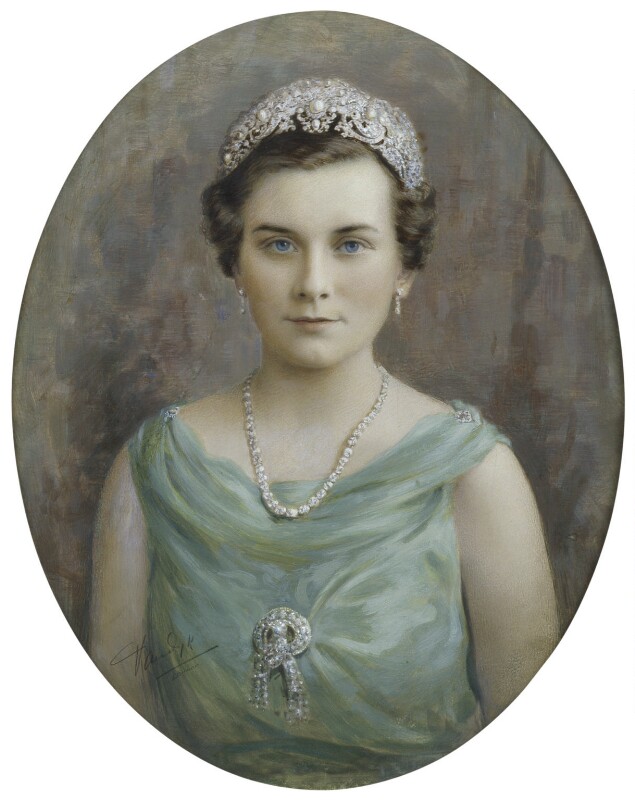 Princess Alice, Duchess of Gloucester, portrait by Vandyk, 1930s