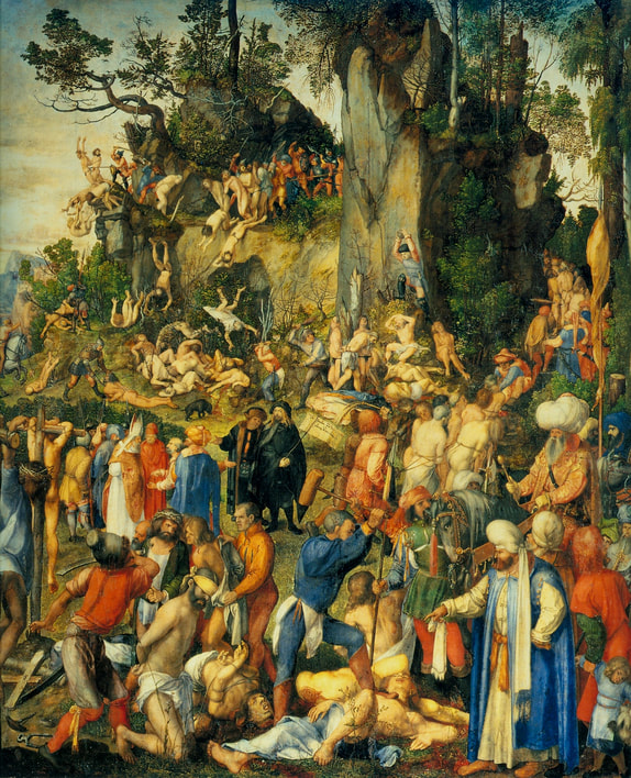 Albrecht Dürer - Marter der zehntausend Christen