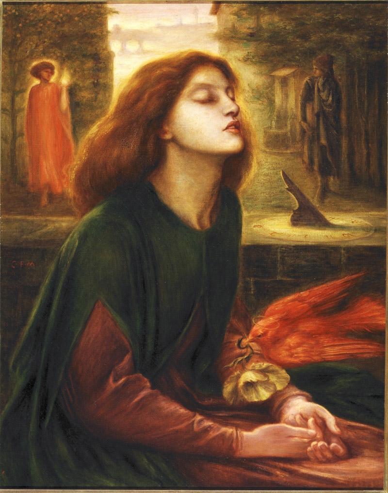 Beata Beatrix (1870) by Dante Gabriel Rossetti