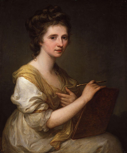 Angelika Kauffman, Self-portrait, 1770-75