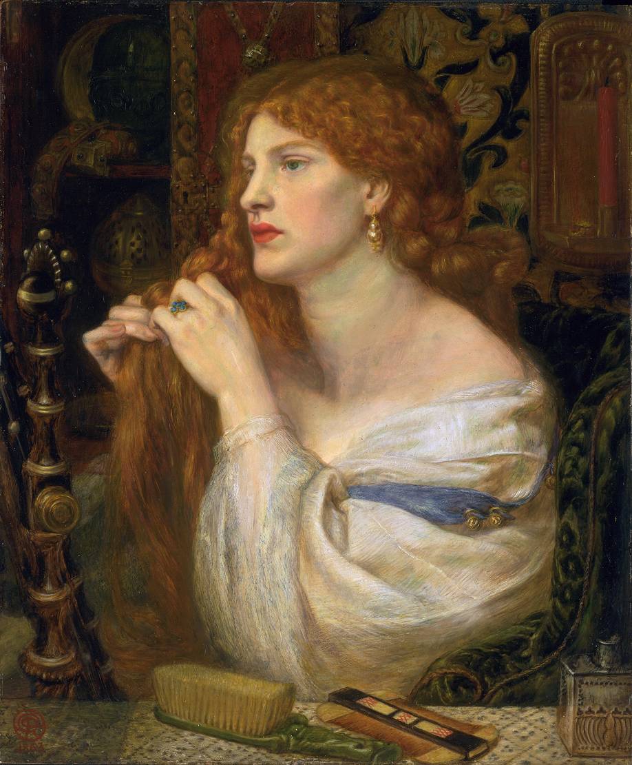 Fanny Cornforth by Dante Gabriel Rossetti