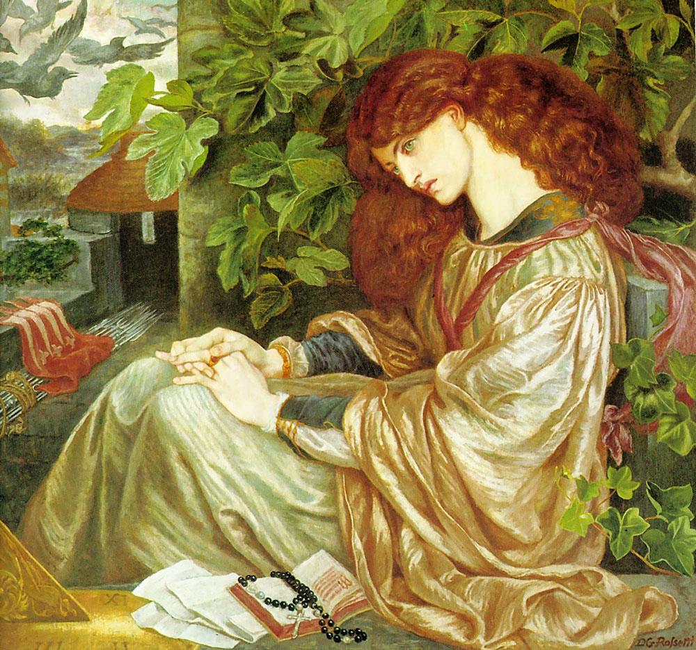 LA PIA DE' TOLOMEI(1868) by Dante Gabriel Rossetti