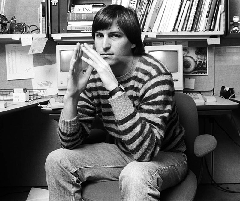 Steve Jobs young